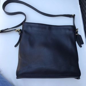 Vintage Coach Equestrian Bucket Bag